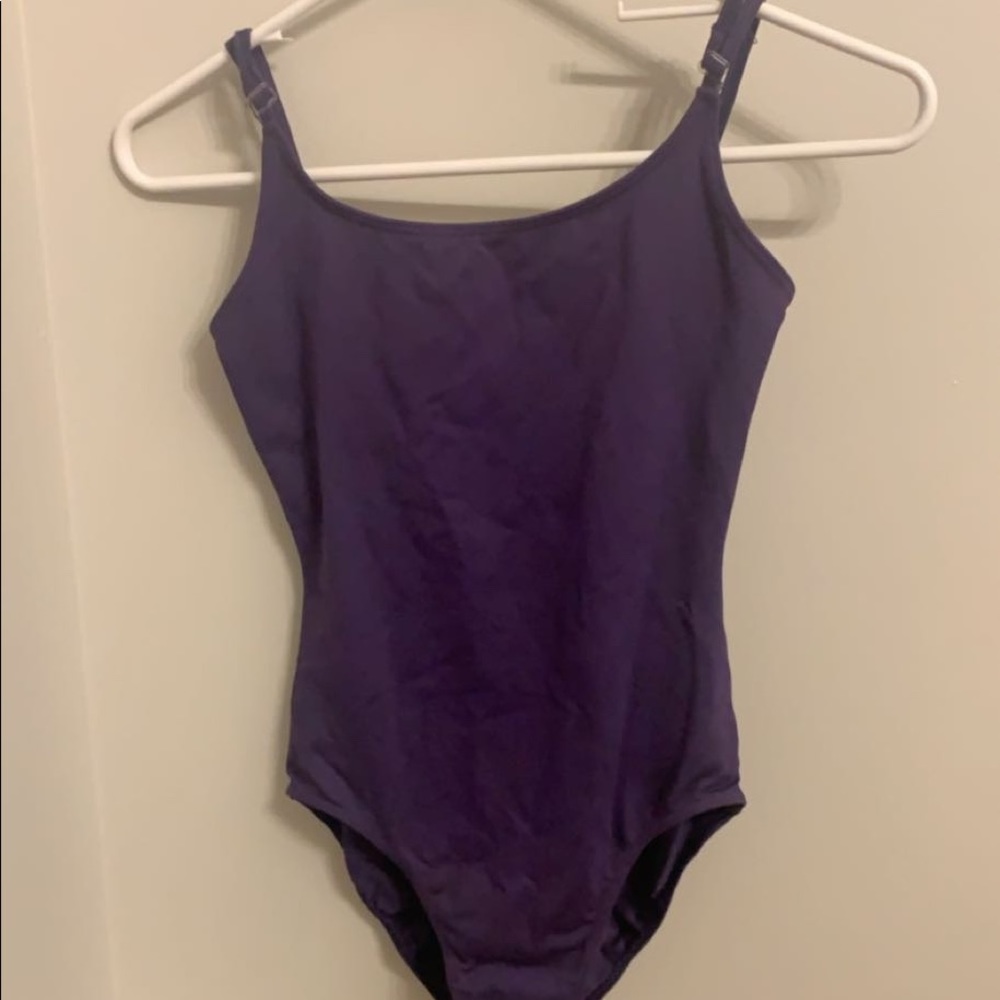 Purple leotard